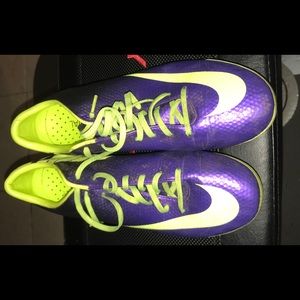 Nike mercurial used cleats size 9.5